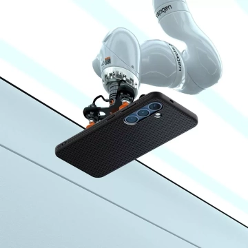 Захисний чохол Spigen Liquid Air для Samsung Galaxy S25, матовий, чорний