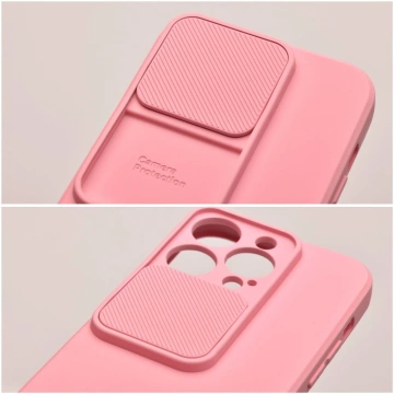 Pouzdro SLIDE pro Apple iPhone 15 Plus, světle růžové