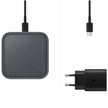 Samsung EP-P2400TB Fast Charger PD 15W tmavě šedá bezdrátová nabíječka