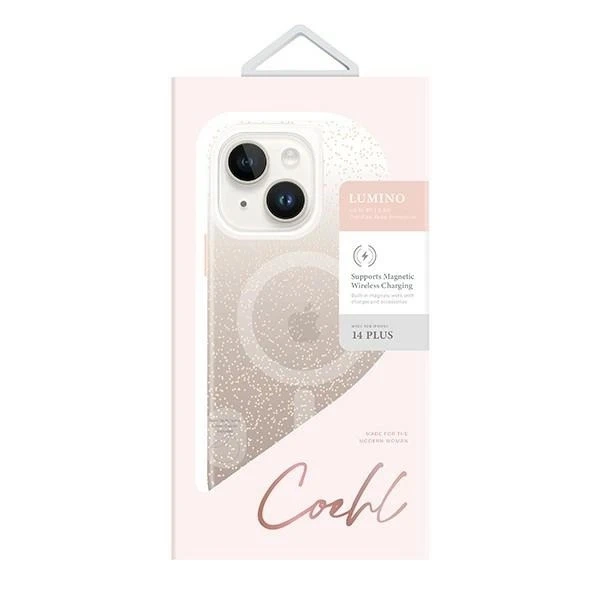 Etui UNIQ Coehl Lumino do iPhone 14 Plus 6,7" złoty/champagne gold