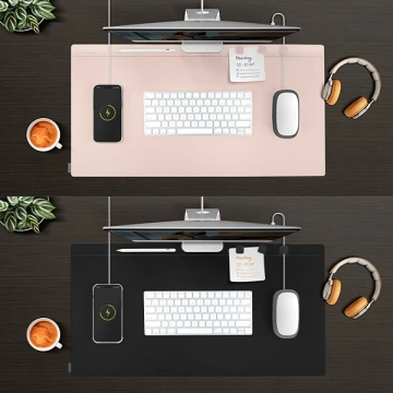 UNIQ Hagen Double Sided Magnetic Desk Pad 67x35 cm Pink-Green