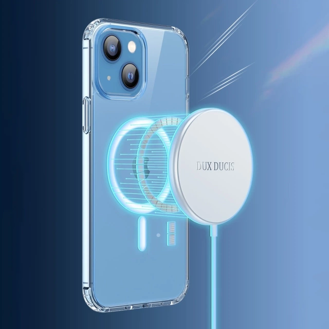 Магнітний чохол Dux Ducis Clin для iPhone 14 Plus сумісний з прозорим MagSafe