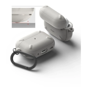 Ringke Onyx Apple Headphones Protective Case for Apple AirPods Pro 1 / 2 Warm Grey