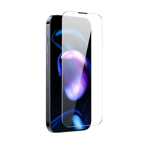 Скло загартоване з пилозахисним покриттям 0.3mm Baseus Crystal для iPhone 14 Pro Max (2шт)