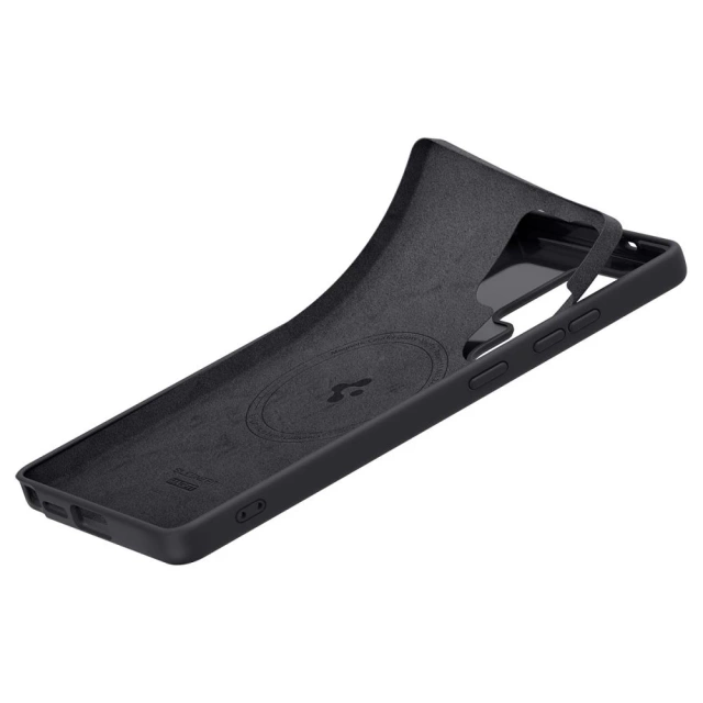 Etui do Samsung Galaxy S25 Ultra Black Spigen Silicone Fit Mag MagSafe