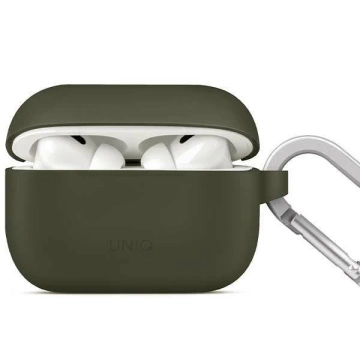 UNIQ Захисний чохол Vencer для AirPods Pro 2-го покоління Силікон зелений/зелений мох