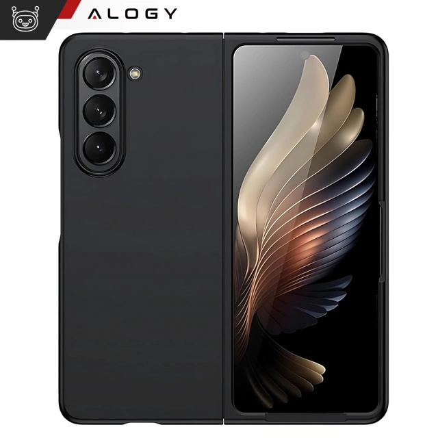 Puzdro pre Samsung Galaxy Z Fold 6 Case Thin Phone Cover Alogy Protective Matte Black