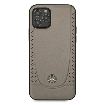 Захисний чохол Mercedes MEHCP12LARMBR для Apple iPhone 12 Pro Max 6.7" коричневий/коричневий hardcase Urban Line