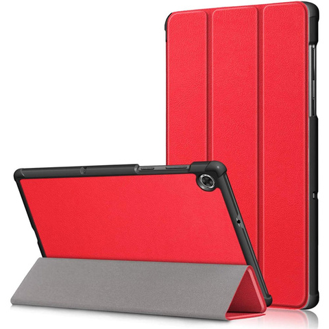 Etui Alogy Book Cover pre Lenovo M10 Gen 2 TB-X306 Czerwone