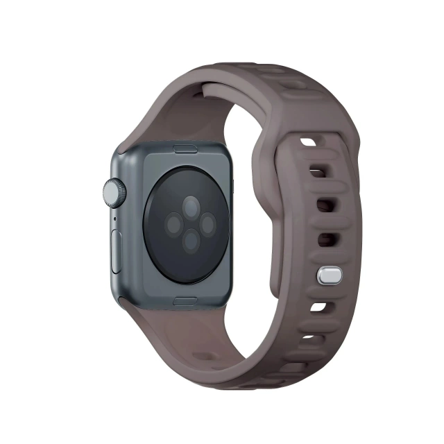 Pasek do smartwatcha 3mk Silicone Watch Strap для Apple Watch 42/44/45/49 mm Taupe