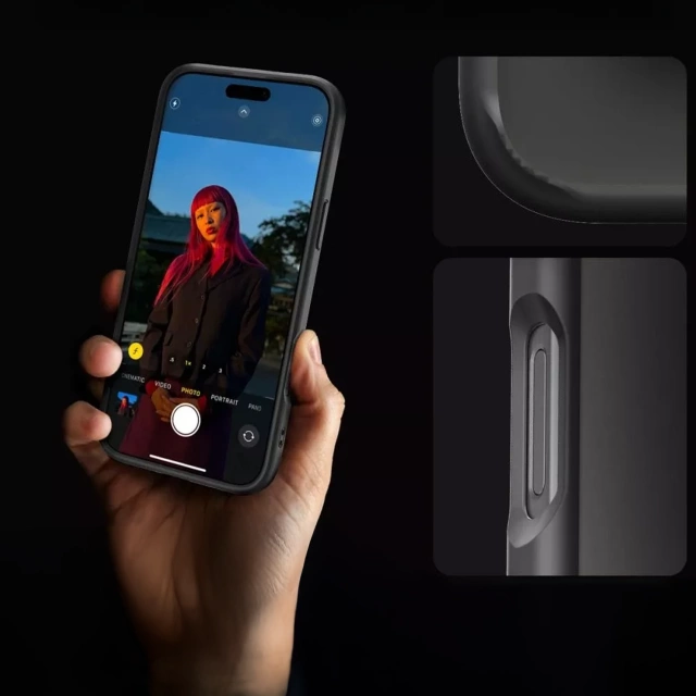 Etui Spigen Ultra Hybrid для Apple iPhone 16 Pro Matte Black