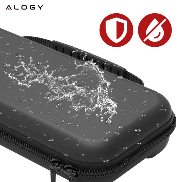 Handyhülle Wasserdichtes Gehäuse Alogy universal IPX8 bis 6,5 Schwarz