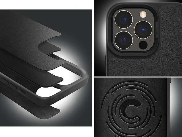 Etui z paskiem Spigen Cyrill Classic Charm do Apple iPhone 13 Pro Max Black