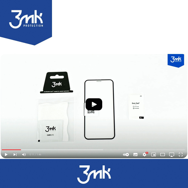 Ochranné sklo pro iPhone 15 Pro Max - 3mk HardGlass Max Privacy™ tvrzené proti spywaru