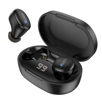 Бездротові Bluetooth TWS-навушники HOCO EW11 – чорні з зарядним кейсом