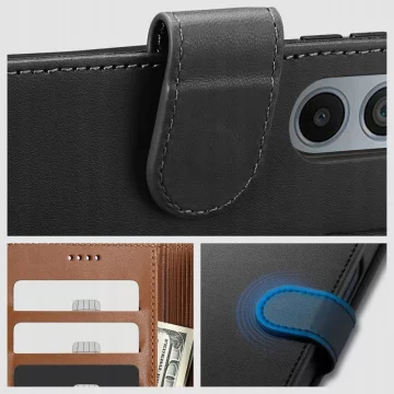 Etui portfel Wallet do Xiaomi Redmi Note 13 5G Black