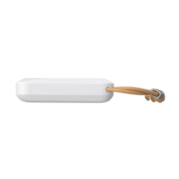 Powerbanka Externí baterie VEGER MagOn s Qi nabíjením pro MagSafe 15W - 10 000mAh PD 22,5W bílá (VP1151 / W1151)