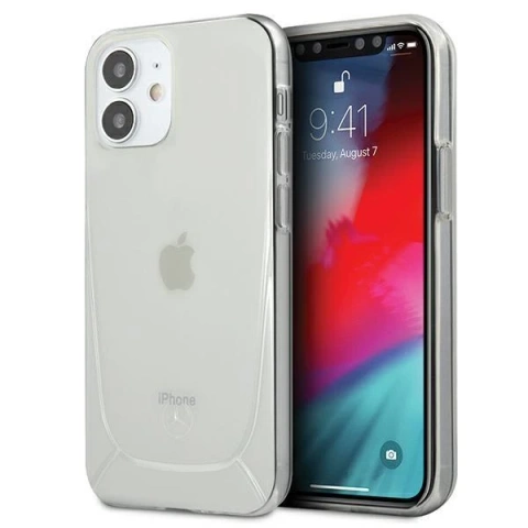 Etui ochronne Mercedes MEHCP12SARCT до Apple iPhone 12 Mini 5,4" прозорий твердий чохол Transparent Line