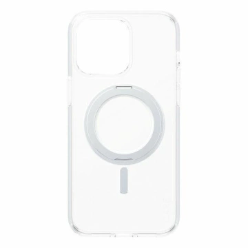 Puzdro na iPhone 15 Pro Max CARE by PanzerGlass, stojan MagSafe, strieborný