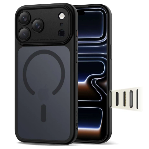 Etui Ochronne do iPhone 17 Pro Tech-Protect MagPeak MagSafe Black