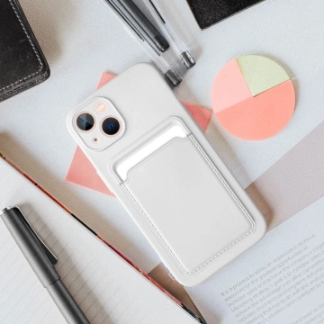 KARTENHÜLLE für IPHONE 14 PRO weiß