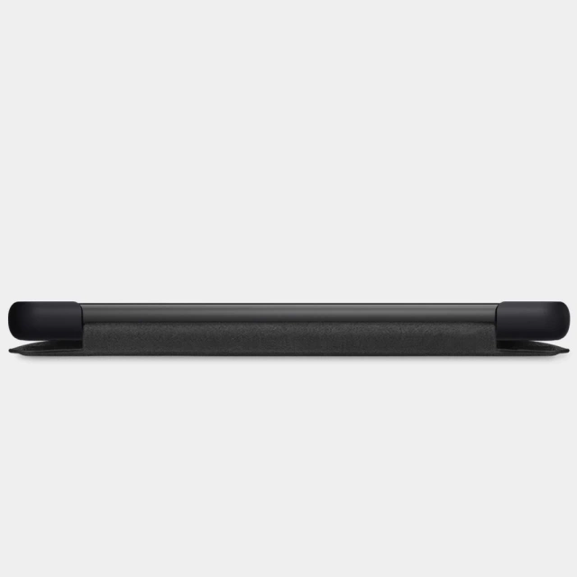 Kožené pouzdro Nillkin Qin pro Samsung Galaxy A22 4G hnědé