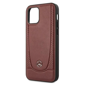 Mercedes MEHCP12LARMRE Schutzhülle für Apple iPhone 12 Pro Max 6.7" rot/rot Hardcase Urban Line