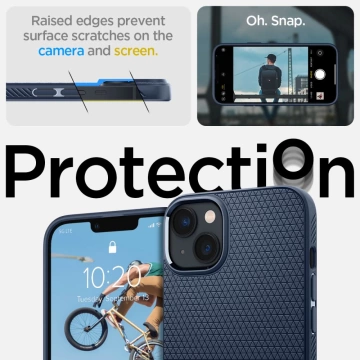 Etui Spigen Liquid Air для Apple iPhone 14 Plus Navy Blue