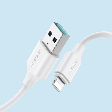 Joyroom nabíjací / dátový kábel USB - Lightning 2,4A 2m biely (S-UL012A9)