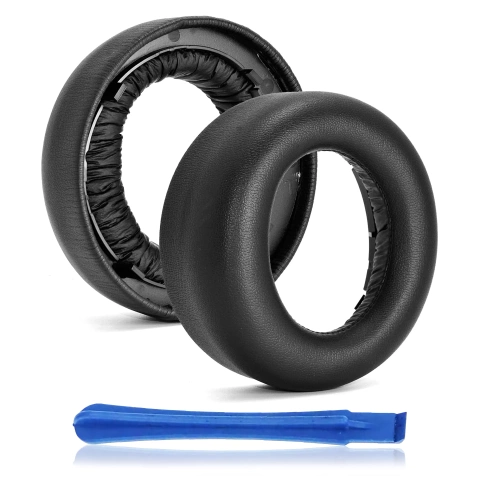 Earpads 2x Replacement Earpads Sponges for Sony PS5 Wireless PULSE 3D Headphones Black Removal Device