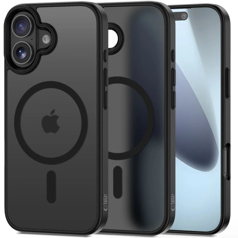 Etui do iPhone 17 Tech-Protect MagMat MagSafe Czarny Mat