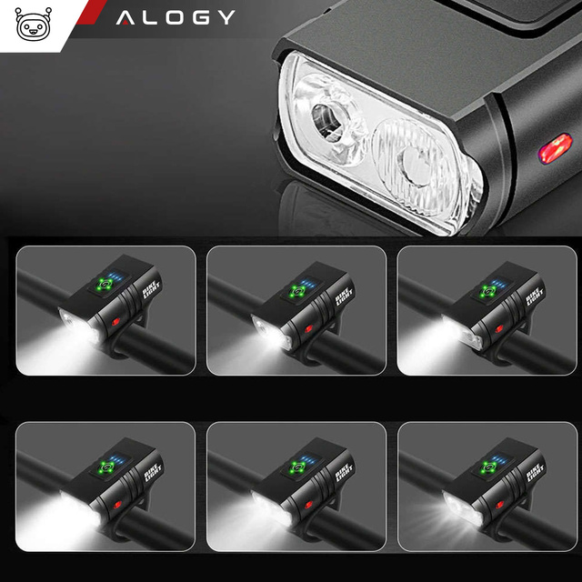 Front bicycle lamp waterproof Alogy LED light bicycle lighting 800 LM