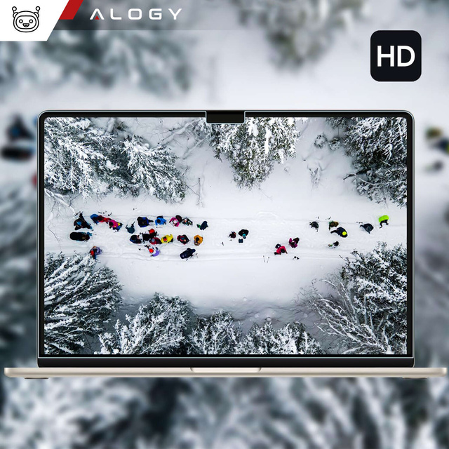 Matná ochranná fólia na displej pre MacBook Air 15 2023 M2 A2941 15,3" Ochranná fólia Alogy Screen s filtrom Anti Blue