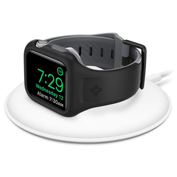Spigen Liquid Air "Pro" Schutzhülle für Apple Watch 4 / 5 / 6 / 7 / SE (40 / 41 mm) Schwarz