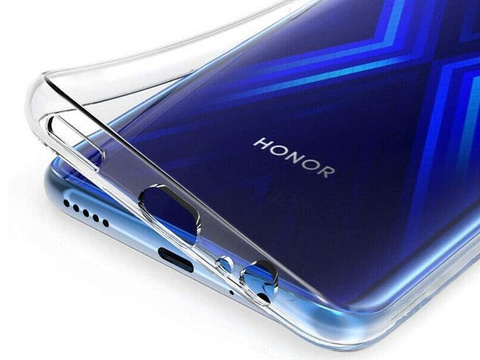 Alogy silikónové puzdro puzdro puzdro pre Honor 9X priehľadné