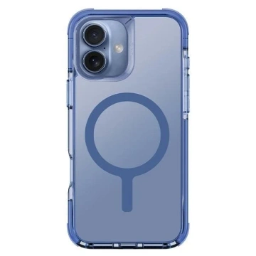 Etui UNIQ Combat pre iPhone 16 Plus 6,7" Magclick Charging Niebieski/Pearl Blue
