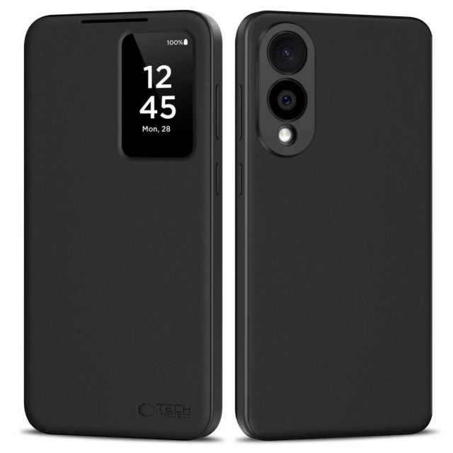 Inteligentná peňaženka Samsung Galaxy S25 Edge Tech-Protect čierna