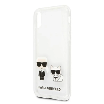 Etui Karl Lagerfeld KLHCPXCKTR do Apple iPhone X/Xs hardcase Karl & Choupette