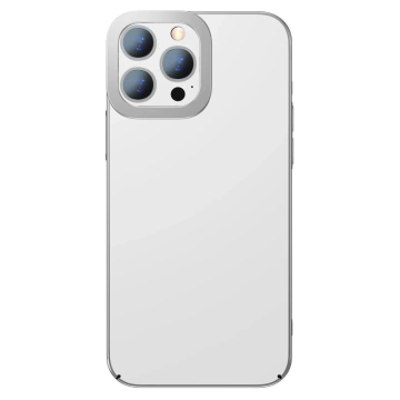 Baseus Glitter Case Clear Cover für iPhone 13 Pro Max silber (ARMC000512)