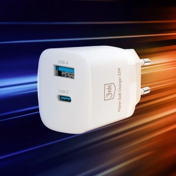3mk Hyper GaN Charger 33W Príslušenstvo nástenná nabíjačka