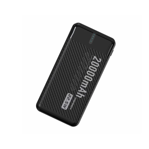 POWERBANK DENMEN EMERGENCY BATTERY BLACK 20000mAh DP41 USC TYPE-C