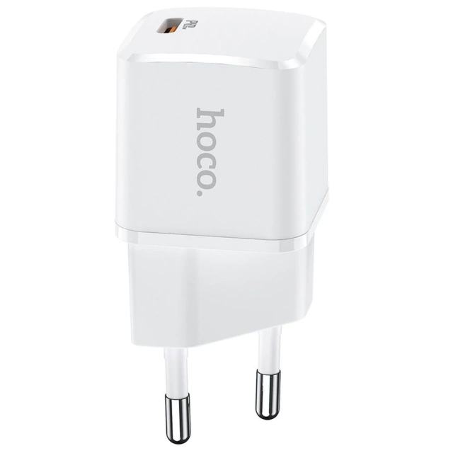 HOCO Type C PD 20W Wall Charger White