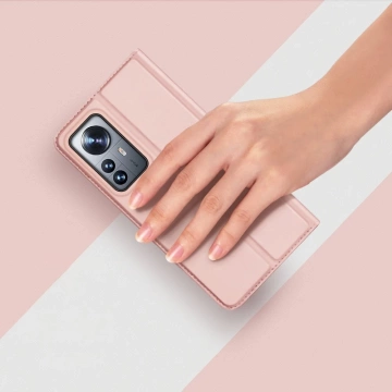 Dux Ducis Skin Pro Holster Cover Flip Cover pre Xiaomi 12 Pro ružový