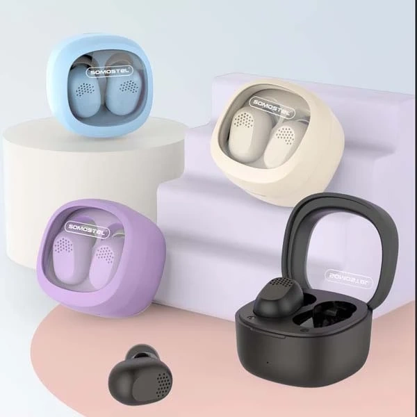 Bezdrôtové slúchadlá Somostel I660 Earbuds Bluetooth TWS čierne