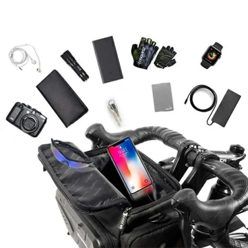 Wildman 3L GS6 Bike Handlebar Bag Waterproof for Smartphone
