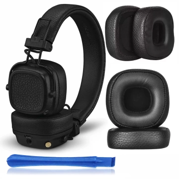 2 змінні амбушури для MARSHALL MAJOR III 3 чорного кольору, знімний пристрій