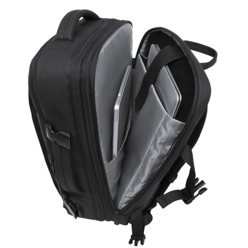 Водонепроникний рюкзак Bange для ноутбука 15.6", city traveler, 45х30х16 см, для роботи, літака, чоловічий, жіночий, з USB портом Чорний