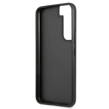 Pevné pouzdro Etui Guess GUHCS22S4GMGGR S901 do Galaxy S22 4G velké kovové logo