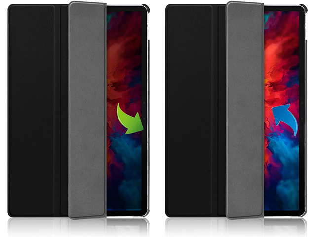 Alogy Book Cover for Lenovo Tab P11 TB-J606F Black