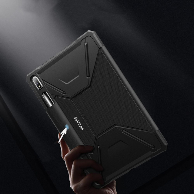 Etui Infiland Multiple Angles do Samsung Galaxy Tab S7 FE 5G 12.4 T730 / T736B Чорний